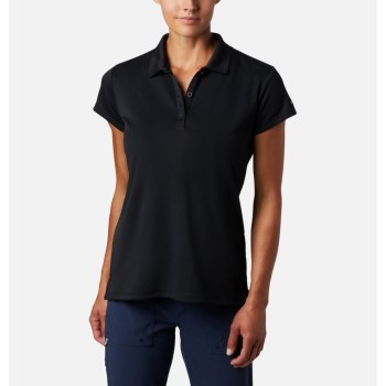 Columbia PFG Innisfree Short Sleeve, Polo Negros Para Mujer | 361592-BFC